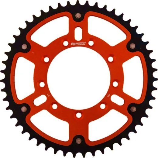 Stealth-Rear Sprocket / Chain Wheel Supersprox 520/51t orange 93314O51