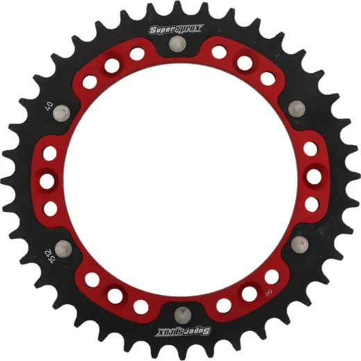 Stealth-Rear Sprocket / Chain Wheel Supersprox 520/40t red 14206R40