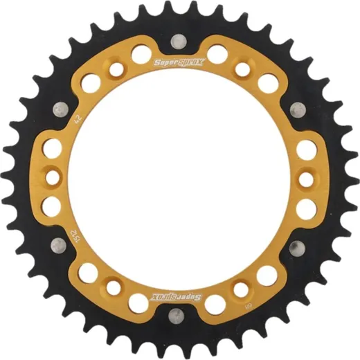 Stealth-Rear Sprocket / Chain Wheel Supersprox 520/42t gold 14206S42