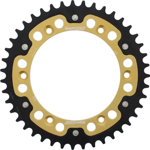 Stealth-Rear Sprocket / Chain Wheel Supersprox 520/43t gold 14206S43