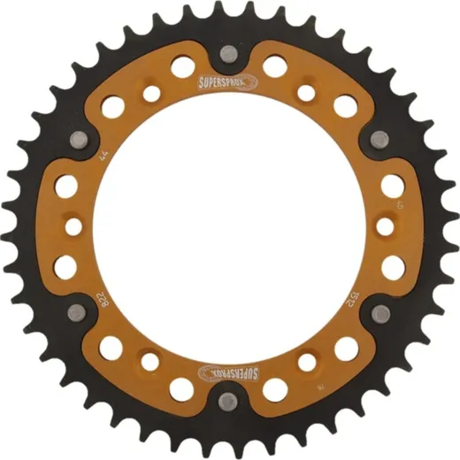 Stealth-Rear Sprocket / Chain Wheel Supersprox 520/44t gold 14206S44