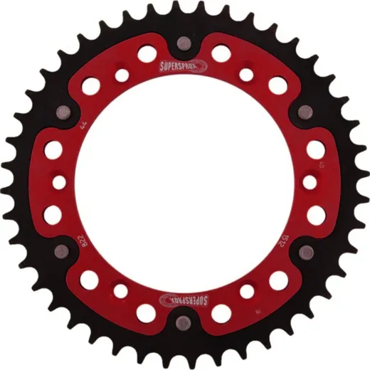 Stealth-Rear Sprocket / Chain Wheel Supersprox 520/44t red 14206R44