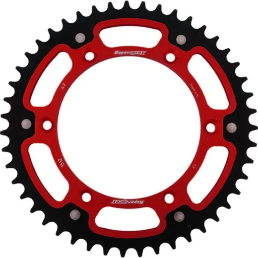 Stealth-Rear Sprocket / Chain Wheel Supersprox 520/47t red 14206R47