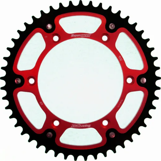 Stealth-Rear Sprocket / Chain Wheel Supersprox 520/49t red 14206R49