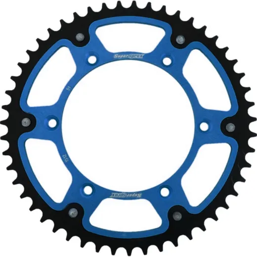 Stealth-Rear Sprocket / Chain Wheel Supersprox 520/51t blue 14206B51