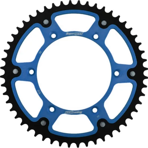 Stealth-Rear Sprocket / Chain Wheel Supersprox 520/52t blue 14206B52