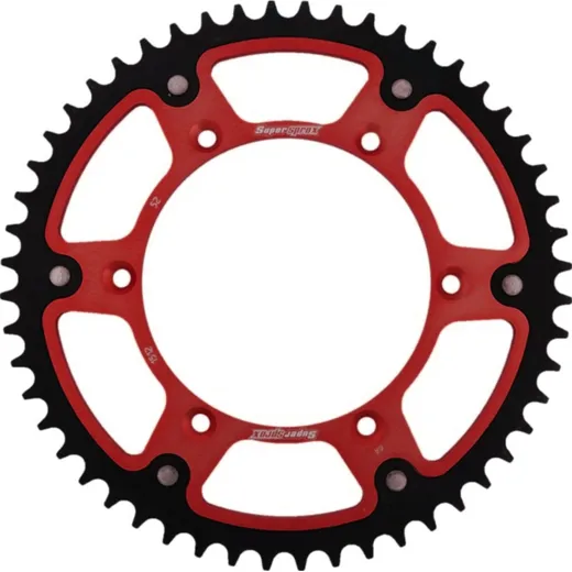 Stealth-Rear Sprocket / Chain Wheel Supersprox 520/52t red 14206R52