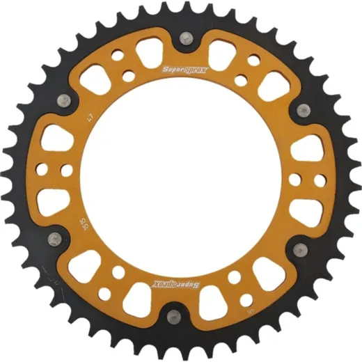Stealth-Rear Sprocket / Chain Wheel Supersprox 520/47t gold 35307S47