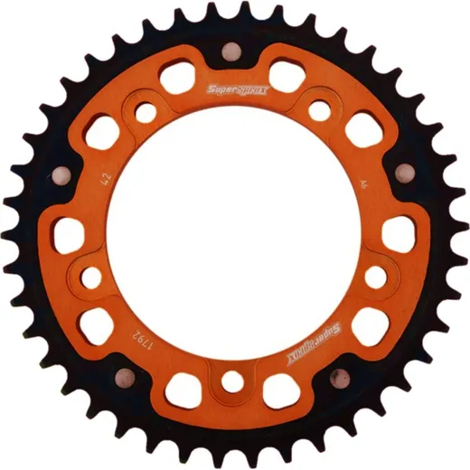 Stealth-Rear Sprocket / Chain Wheel Supersprox 525/42t orange 14604O42
