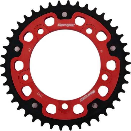 Stealth-Rear Sprocket / Chain Wheel Supersprox 525/42t red 14604R42