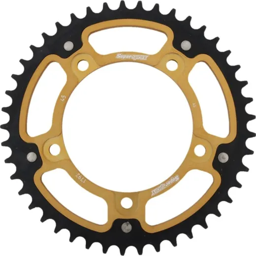 Stealth-Rear Sprocket / Chain Wheel Supersprox 525/45t gold 14604S45