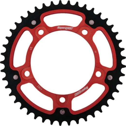 Stealth-Rear Sprocket / Chain Wheel Supersprox 525/45t red 14604R45