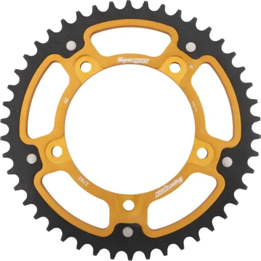 Stealth-Rear Sprocket / Chain Wheel Supersprox 525/46t gold 14604S46