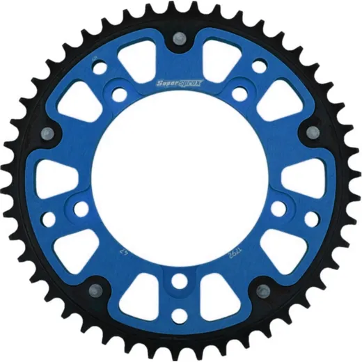 Stealth-Rear Sprocket / Chain Wheel Supersprox 525/47t blue 14604B47