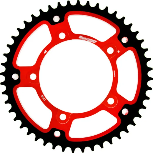 Stealth-Rear Sprocket / Chain Wheel Supersprox 525/48t red 14604R48