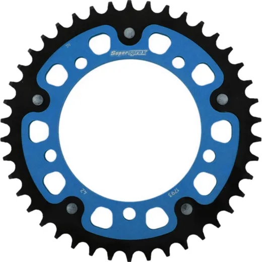 Stealth-Rear Sprocket / Chain Wheel Supersprox 520/42t blue 15605B42