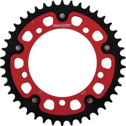 Stealth-Rear Sprocket / Chain Wheel Supersprox 520/42t red 15605R42