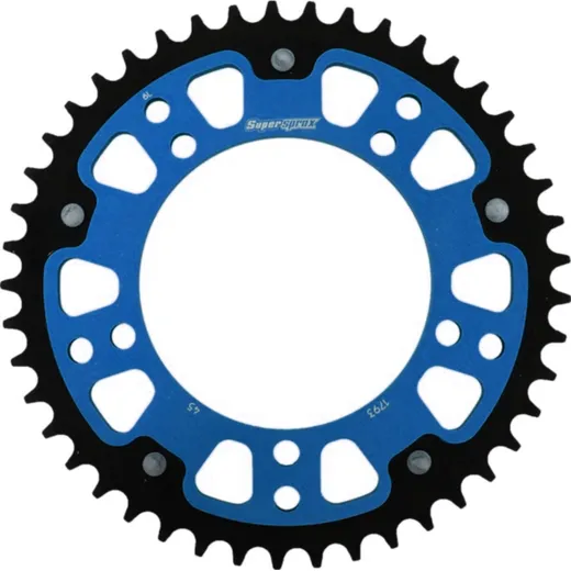 Stealth-Rear Sprocket / Chain Wheel Supersprox 520/45t blue 15605B45