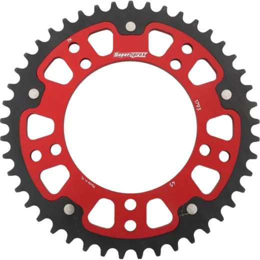 Stealth-Rear Sprocket / Chain Wheel Supersprox 520/45t red 15605R45