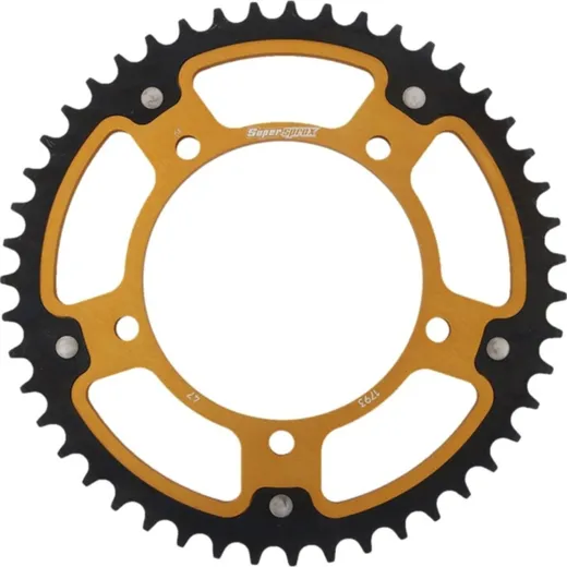 Stealth-Rear Sprocket / Chain Wheel Supersprox 520/47t gold 15605S47
