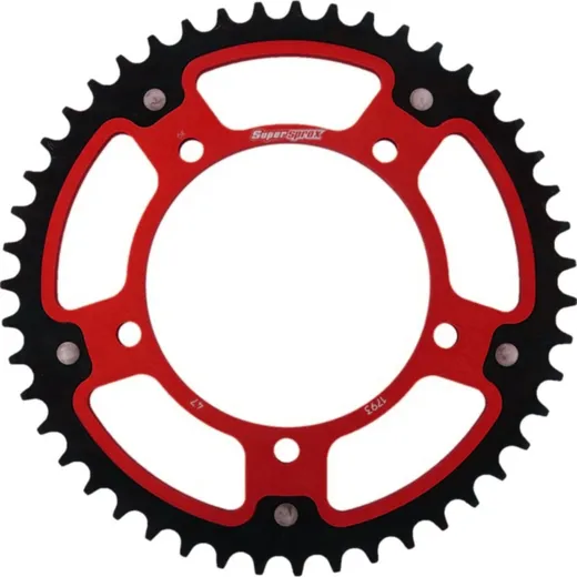 Stealth-Rear Sprocket / Chain Wheel Supersprox 520/47t red 15605R47