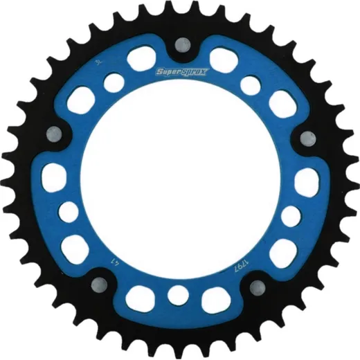 Stealth-Rear Sprocket / Chain Wheel Supersprox 530/41t blue 14911B41