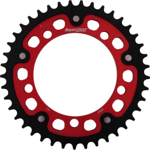 Stealth-Rear Sprocket / Chain Wheel Supersprox 530/41t red 14911R41