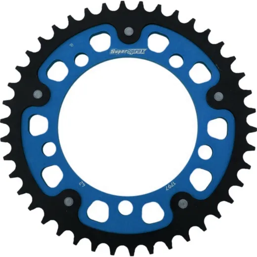 Stealth-Rear Sprocket / Chain Wheel Supersprox 530/42t blue 14911B42