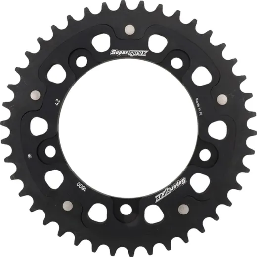 Stealth-Rear Sprocket / Chain Wheel Supersprox 530/42t black 86603K42