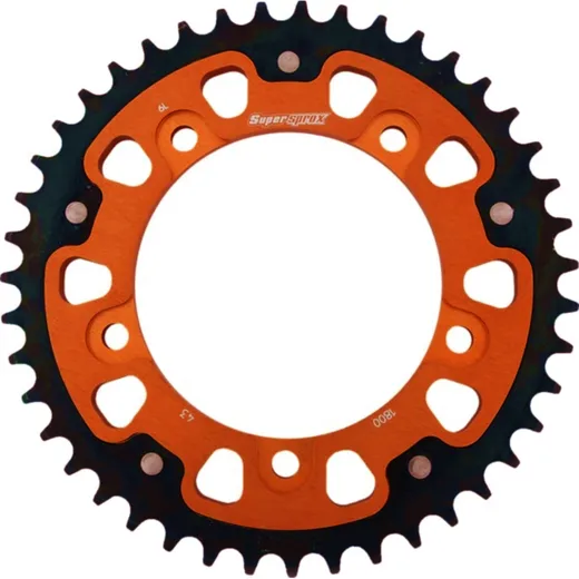 Stealth-Rear Sprocket / Chain Wheel Supersprox 530/43t orange