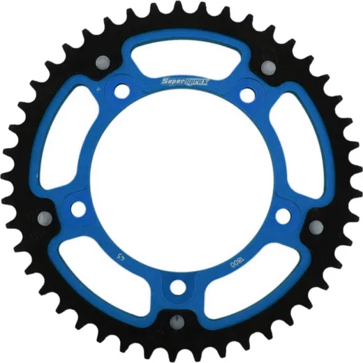 Stealth-Rear Sprocket / Chain Wheel Supersprox 530/45t blue 86603B45