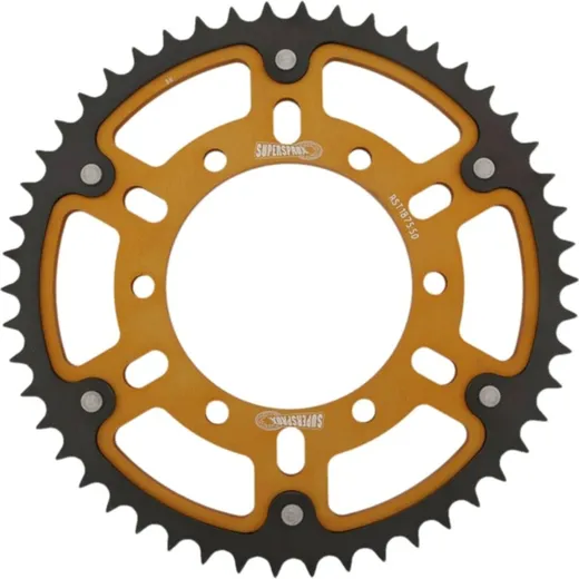 Stealth-Rear Sprocket / Chain Wheel Supersprox 532/50t gold