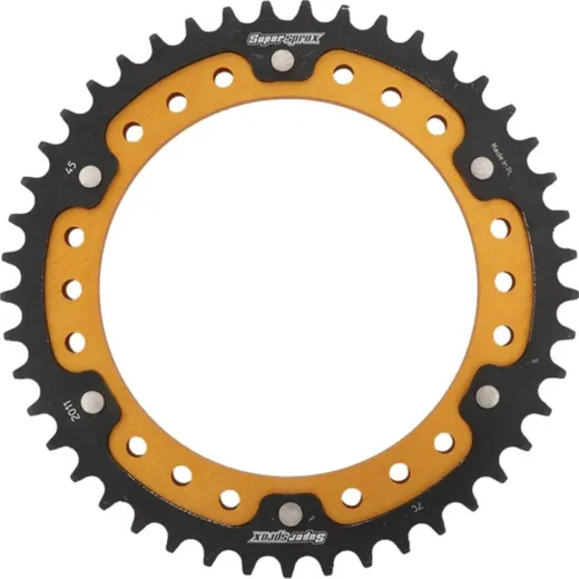Stealth-Rear Sprocket / Chain Wheel Supersprox 530/45t gold 86601S45