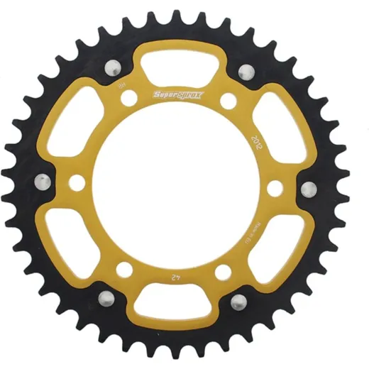 Stealth-Rear Sprocket / Chain Wheel Supersprox 525/42t gold 86501S42