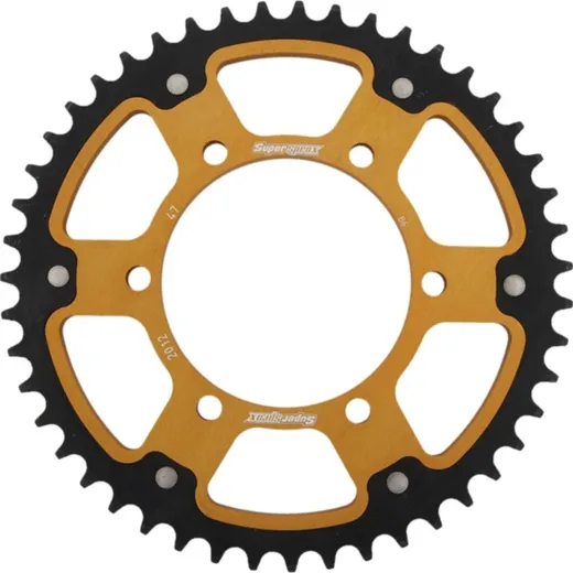 Stealth-Rear Sprocket / Chain Wheel Supersprox 525/47t gold 86501S47