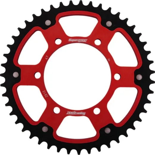Stealth-Rear Sprocket / Chain Wheel Supersprox 525/47t red 86501R47