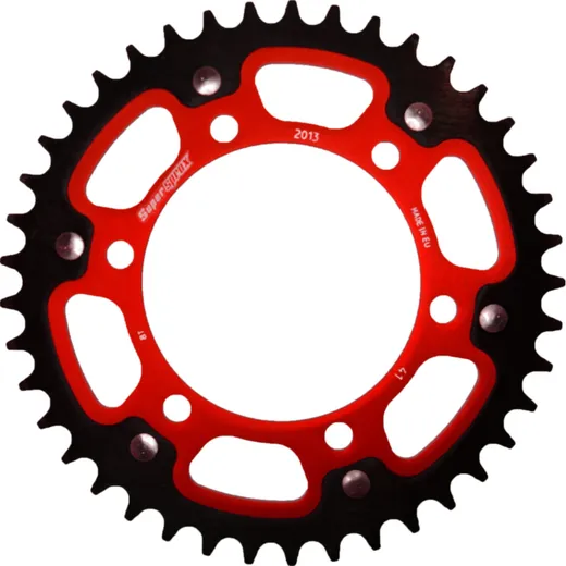 Stealth-Rear Sprocket / Chain Wheel Supersprox 520/41t red 86502R41