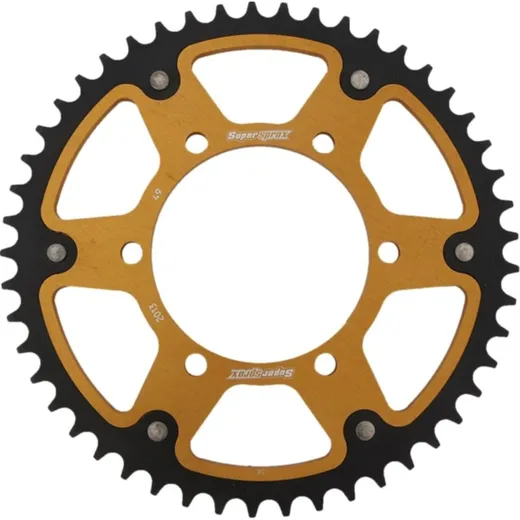 Stealth-Rear Sprocket / Chain Wheel Supersprox 520/49t gold 86502S49