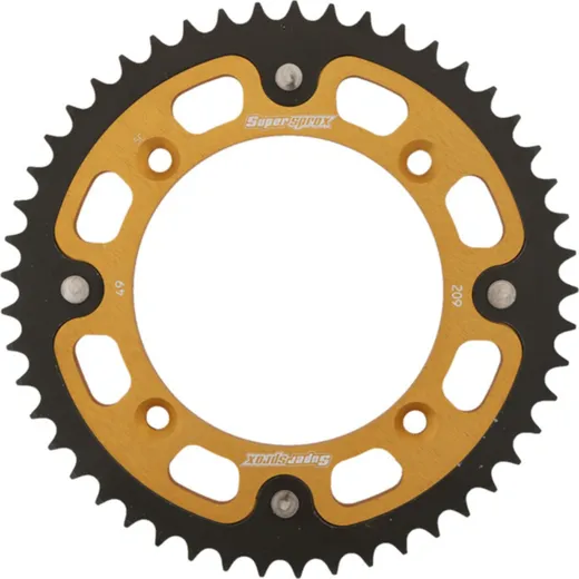Stealth-Rear Sprocket / Chain Wheel Supersprox 420/49t gold