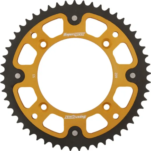 Stealth-Rear Sprocket / Chain Wheel Supersprox 420/53t gold