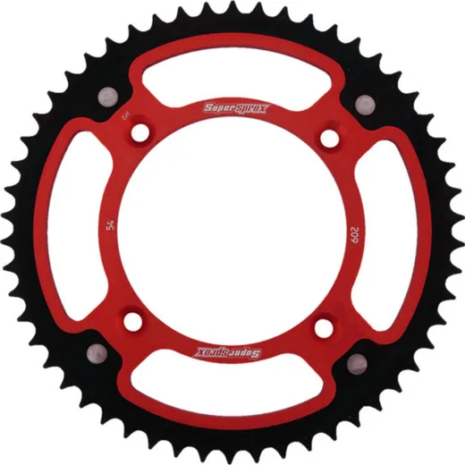 Stealth-Rear Sprocket / Chain Wheel Supersprox 420/54t red 11104R54
