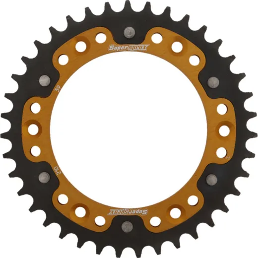 Stealth-Rear Sprocket / Chain Wheel Supersprox 520/39t gold