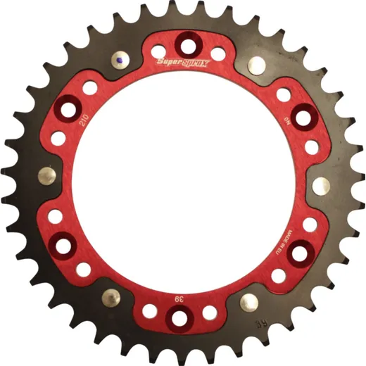 Stealth-Rear Sprocket / Chain Wheel Supersprox 520/39t red