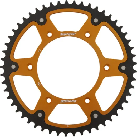 Stealth-Rear Sprocket / Chain Wheel Supersprox 520/53t gold