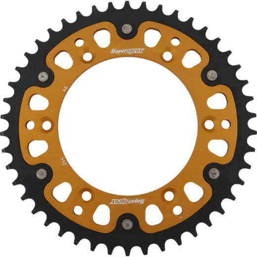 Stealth-Rear Sprocket / Chain Wheel Supersprox 520/46t gold 35600S46