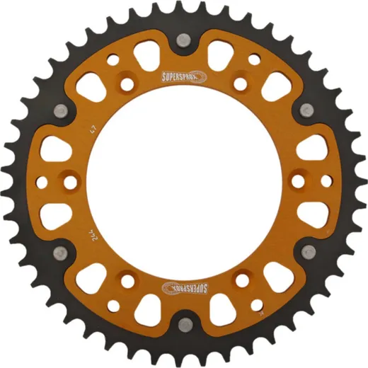 Stealth-Rear Sprocket / Chain Wheel Supersprox 520/47t gold 35600S47