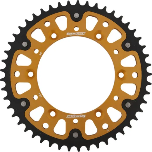 Stealth-Rear Sprocket / Chain Wheel Supersprox 520/49t gold 35600S49