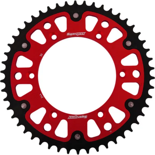 Stealth-Rear Sprocket / Chain Wheel Supersprox 520/50t red 35600R50