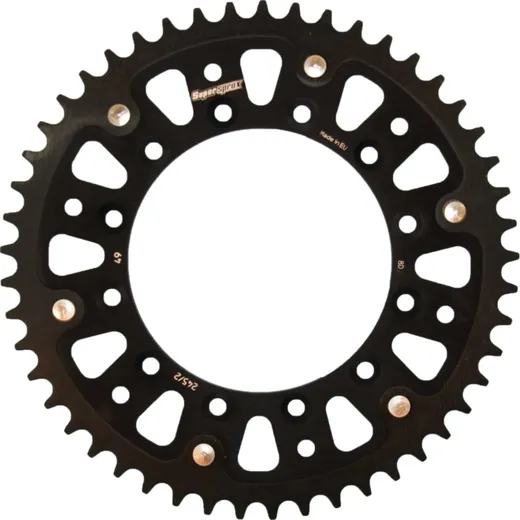 Stealth-Rear Sprocket / Chain Wheel Supersprox 520/49t black 10304K49