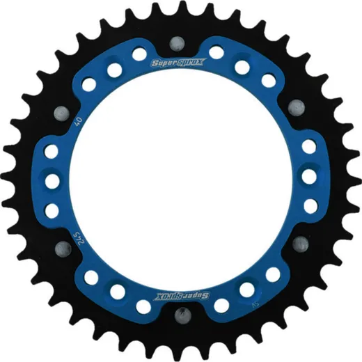 Stealth-Rear Sprocket / Chain Wheel Supersprox 520/40t blue 30245B40